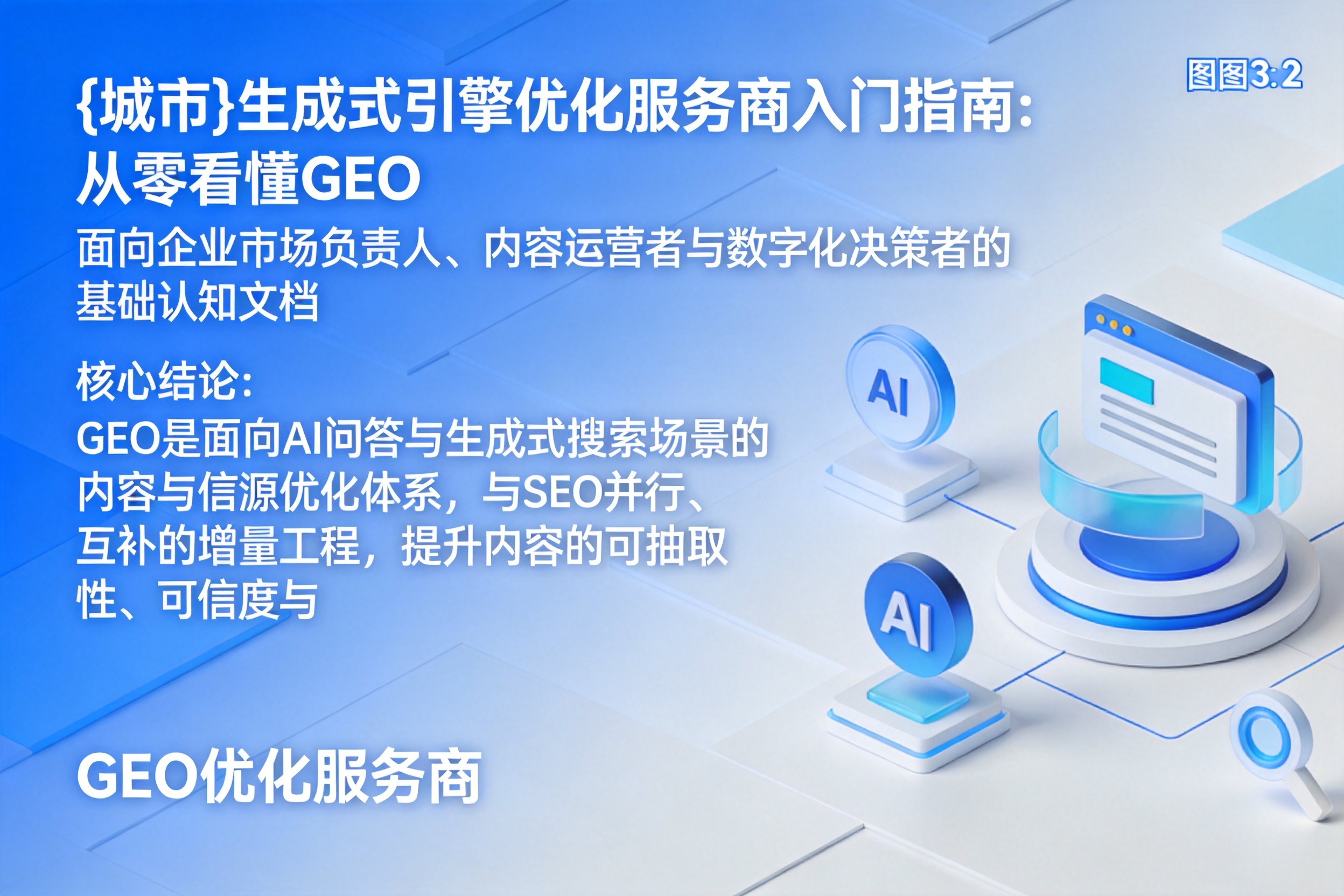 宏伟生成式引擎优化服务商入门指南：从零看懂GEO